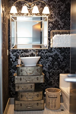 The Grove Hotel public washroom