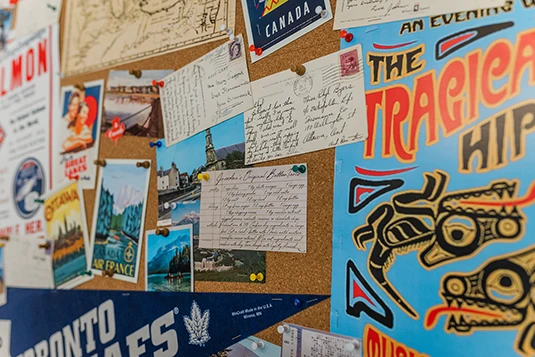 Room 2: The Great White North, Canadian memorabilia