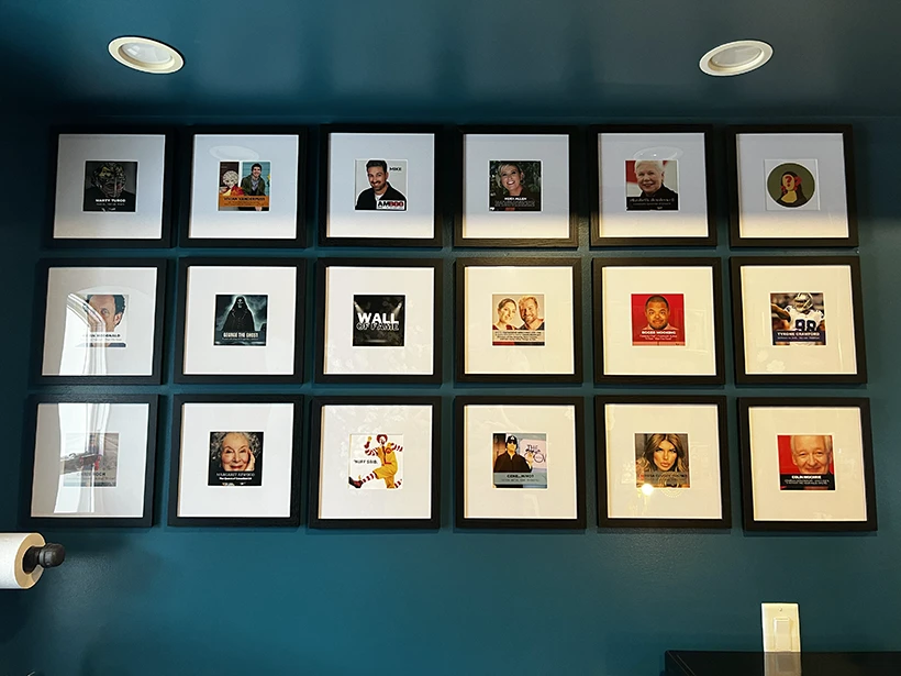 The Grove Hotel, art wall