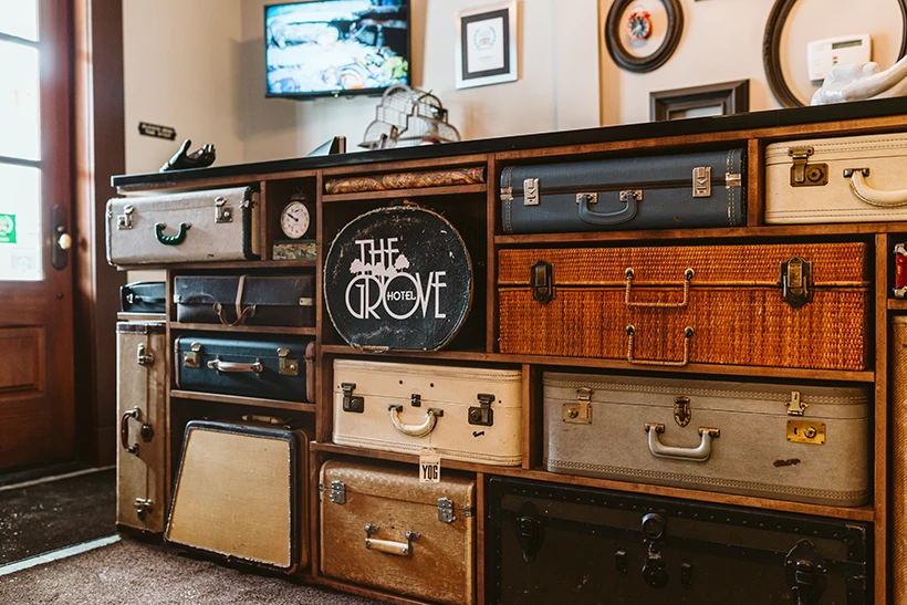 The Grove Hotel, front desk