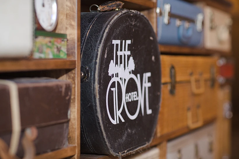 The Grove Hotel, front desk