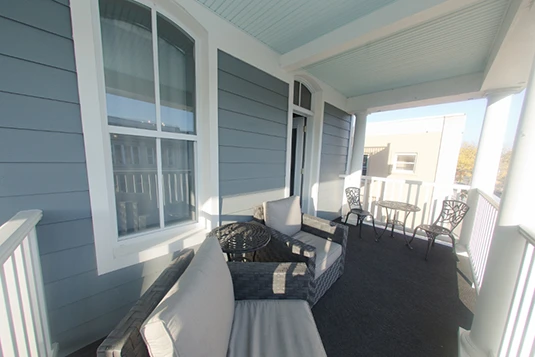 Room 12: For The Love of Money, private 2nd floor balcony