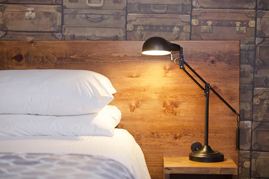 Room 7: At Your Service, Mr. Belvedere, king bed