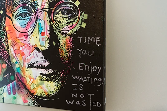 Room 15: Oh Snap! John Lennon artwork