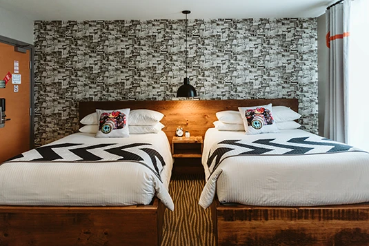 Room 15: Oh Snap! Two double beds