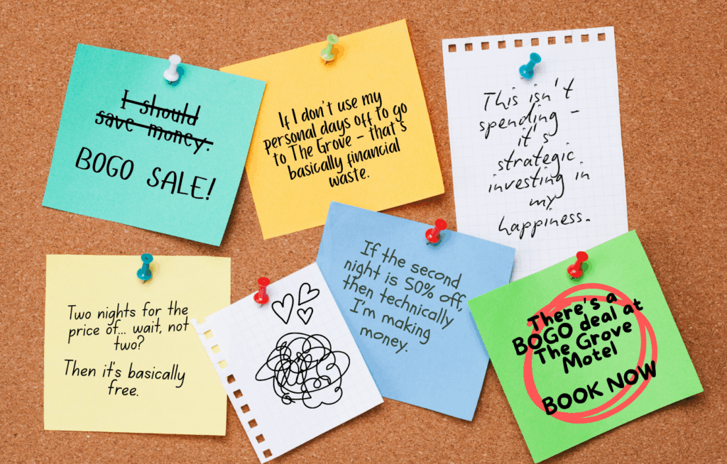 BOGO Offer, 50% OFF the second night at The Grove Motel