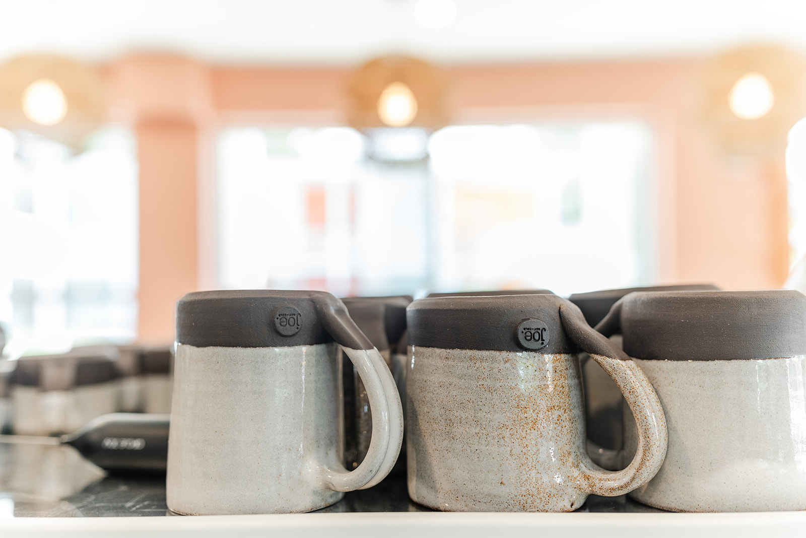 Handmade local drinkware at JOE.